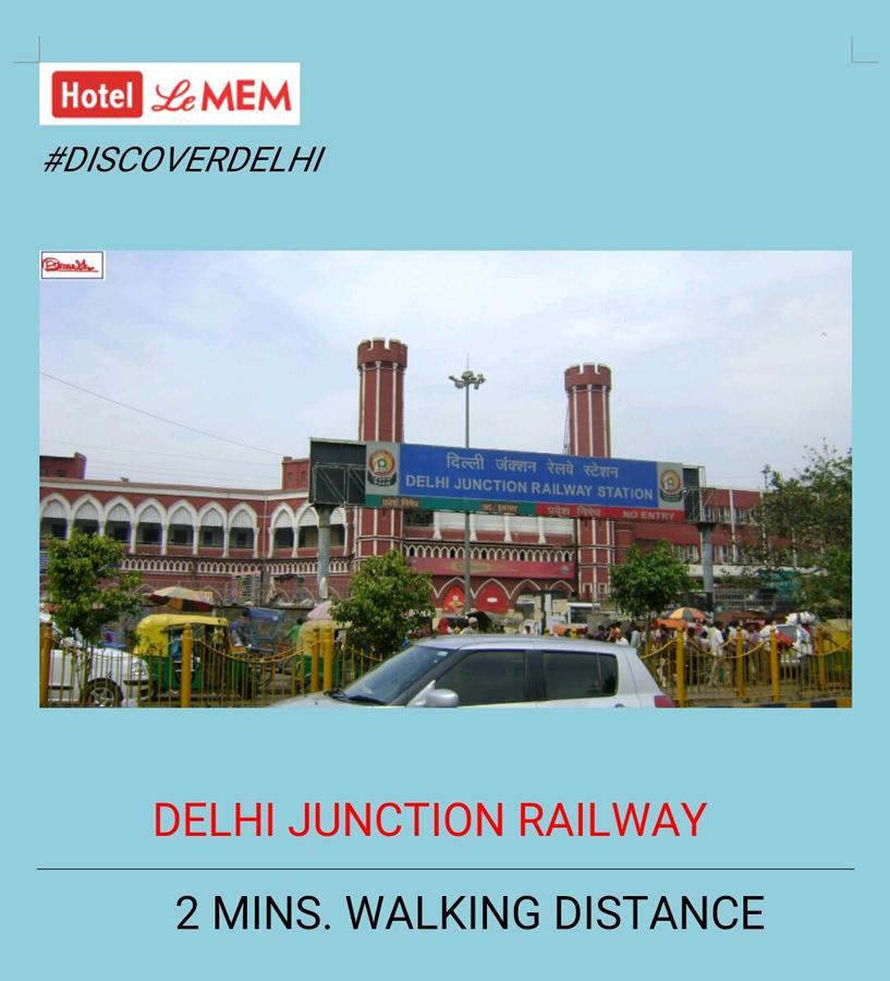 Hotel Le Mem Delhi (National Capital Territory of India) Exterior foto