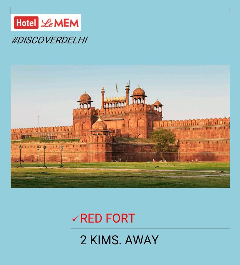 Hotel Le Mem Delhi (National Capital Territory of India) Exterior foto
